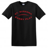 Black Football T-shirt